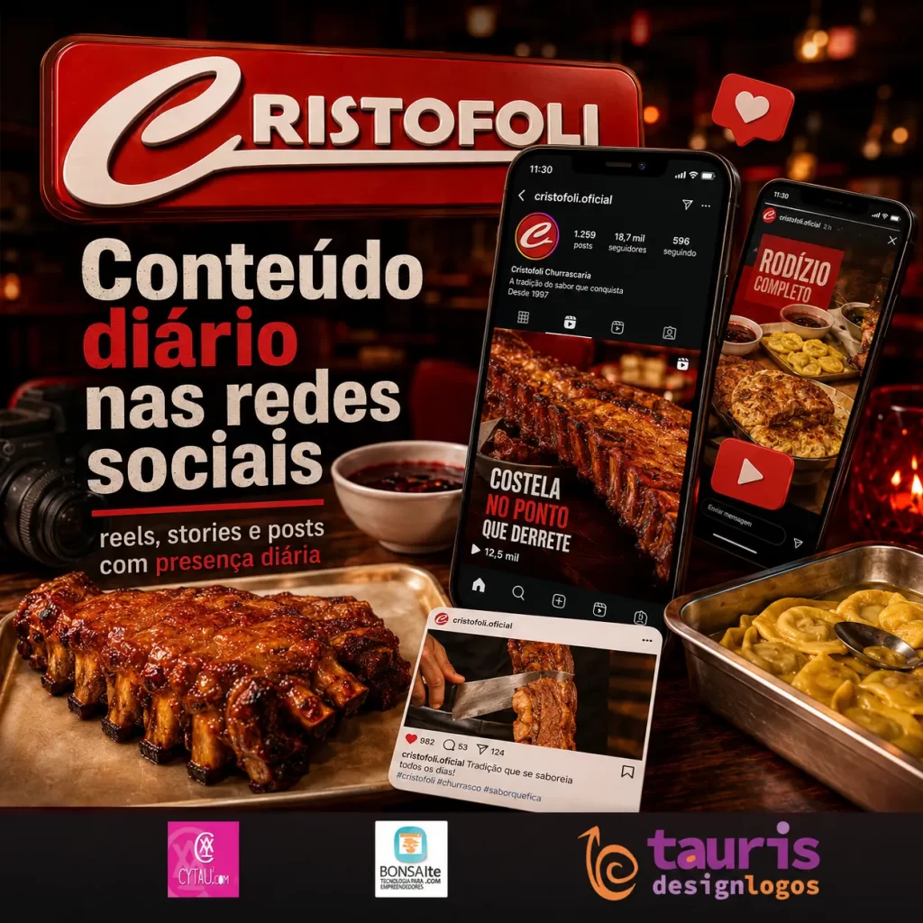 Sistema digital da Cristofoli para compra de cupom de rodízio online com integração ao WhatsApp