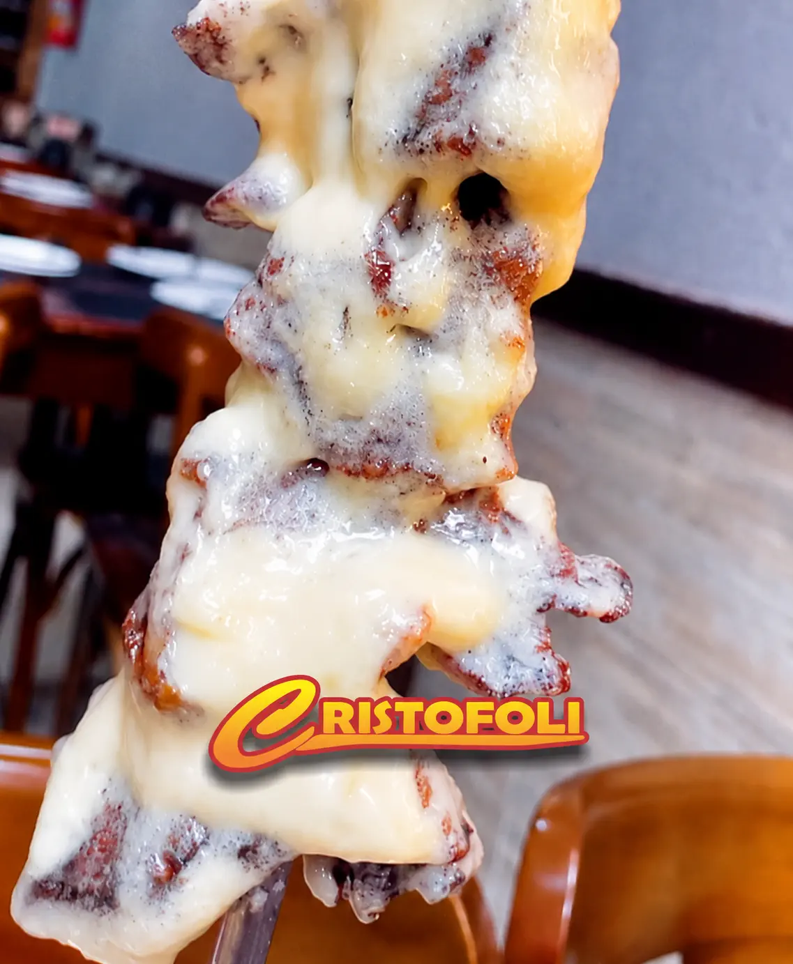 Vazio ao alho e óleo no rodízio da Galeteria Cristofoli